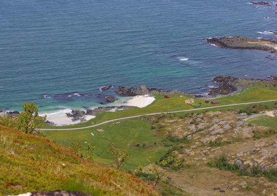Auch hier auf dem Wanderweg zum Hoven boten sich wieder überwältigende Ausblicke.