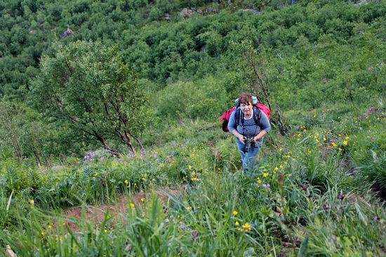 Der Aufstieg zum Reinebringen begann ganz harmlos.