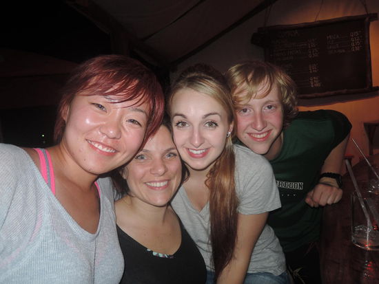 Der harte Kern: Amber, Crystal, Savannah, Elliot