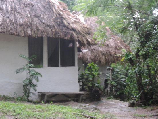 Hier wohnen die Arbeiter, die die Restaurierungen vornehmen