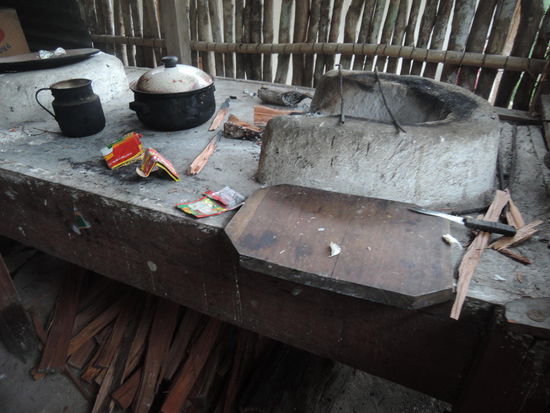 Jeder hat seine eigene Kochstelle