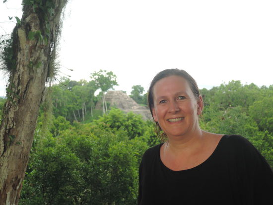 Diesmal bin ich nicht verschwitzt, sondern aufgeweicht vom Regen