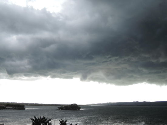 So sieht es aus, wenn ein Gewitter aufzieht