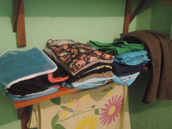 Ja, so sieht fuer dieses Jahr mein Kleiderschrank aus.