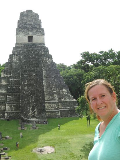 Aber dafuer war ich auf dem Tempel 2, der fast genau so hoch ist