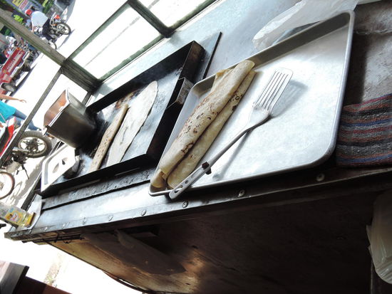 Zuerst gab es ein paar Taccos zur Staerkung