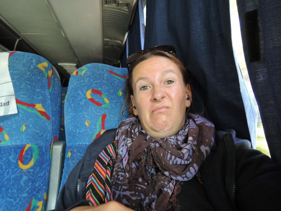 Ich, warm eingepackt im ADO-Kuehlschrank