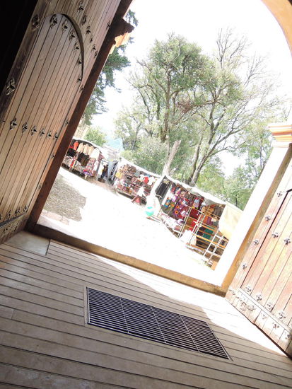 Markt vor der Kirche