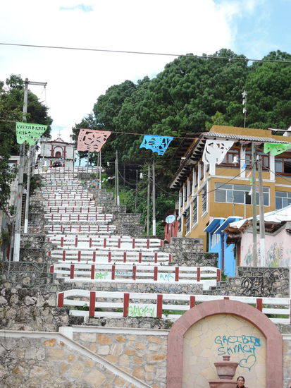 Auf der anderen Seite ist es die Iglesia de San Cristobal