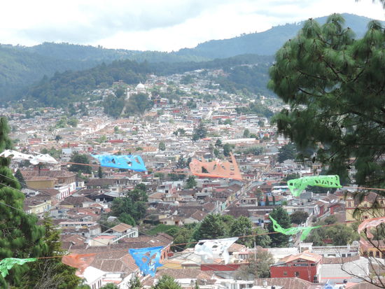 Und so sieht es von oben aus