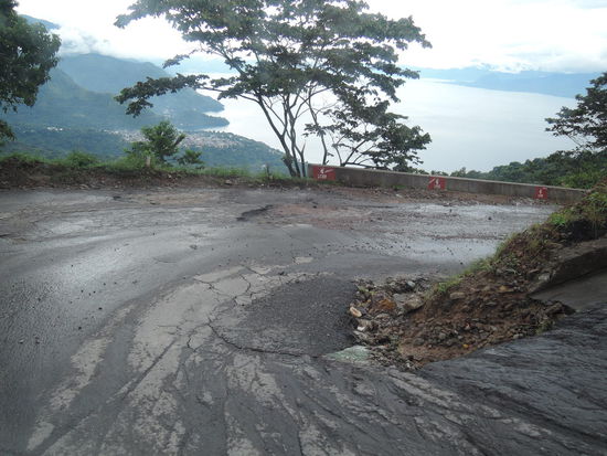 So schauen die Strassen mitunter aus.