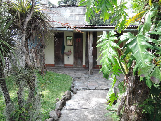 Gemeinschaftsdusche von aussen...