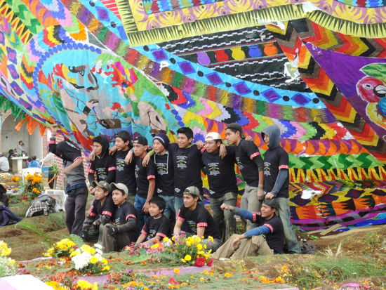 Die Jungs voller Stolz