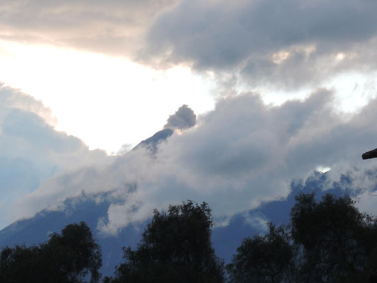 Da raucht er, der Fuego