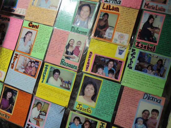 Die Muetter, die hier unterrichtet werden