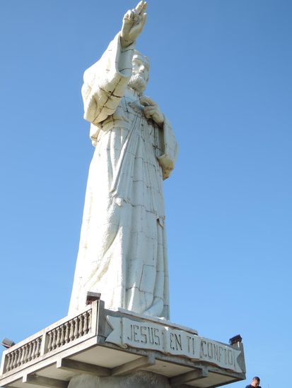 Die Jesusstatue