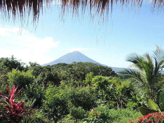 Aussicht auf den Vulkan Concepcion