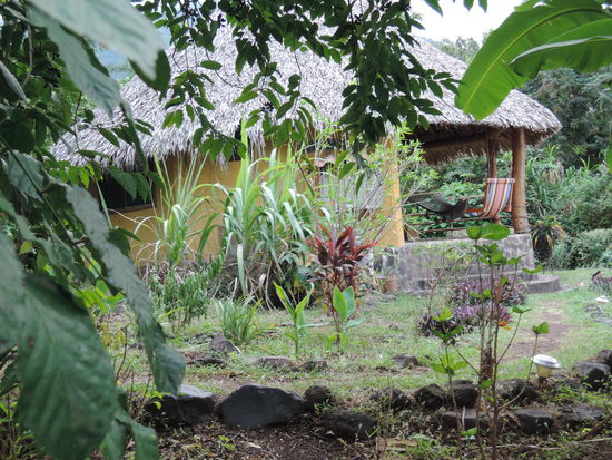 Kleine Haeuser fuer die Hotelgaeste