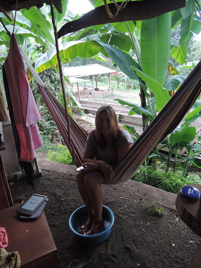 Fussbad dringend notwendig