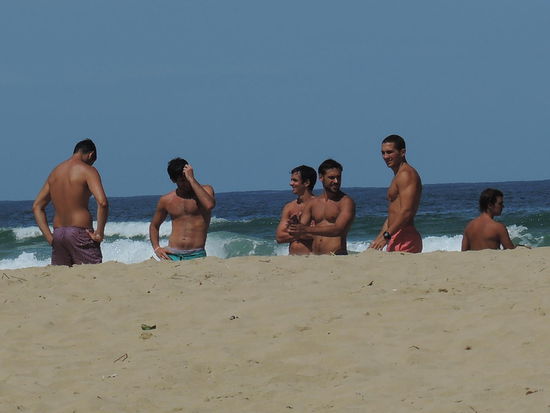 ...aber der Strand hier war am schoensten