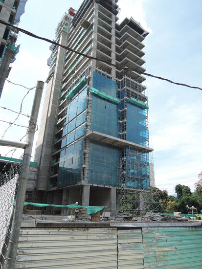 In Medellin wird kraeftig gebaut...