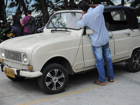 In Kolumbien sieht man noch jede Menge R4