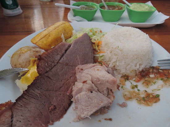 so sah es dann am Teller aus