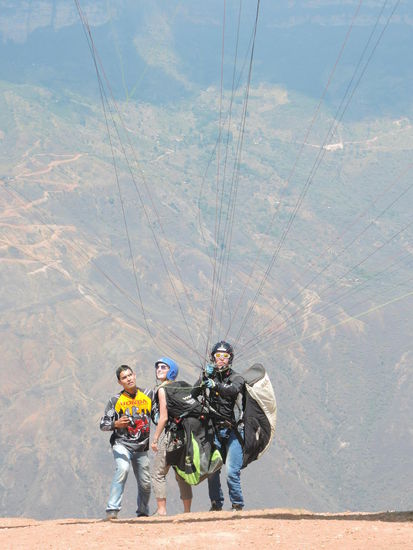 Theresa vor dem Start