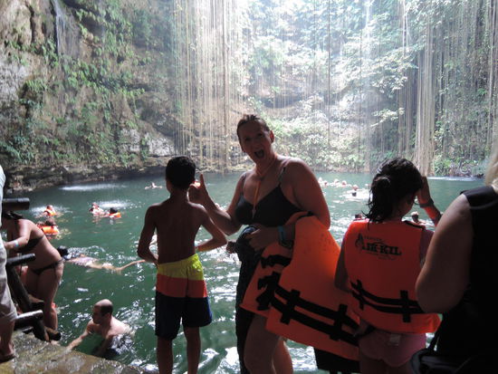 Vor dem Sprung ins Wasser!