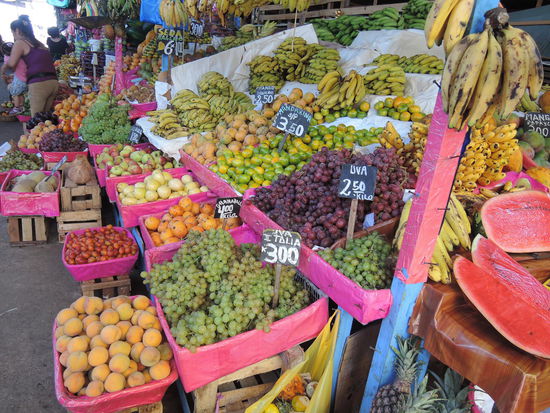 Das Obstangebot ist unuebertrefflich und sooooo guenstig