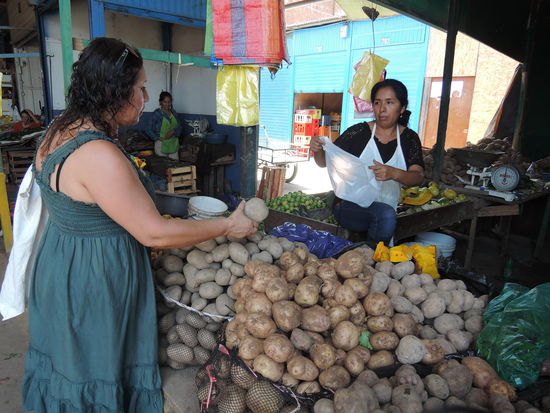 Das ist die Kartoffelfrau unseres Vertrauens