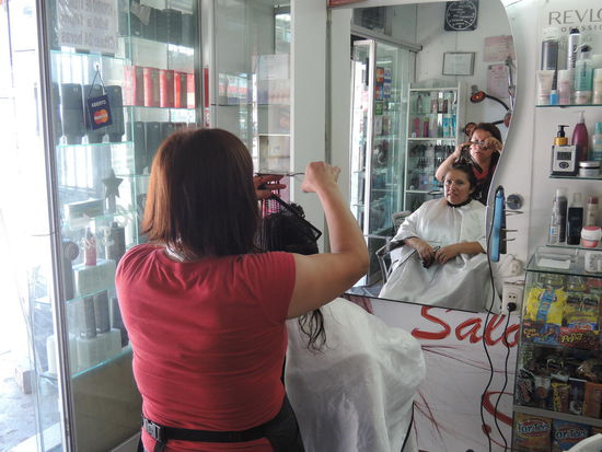 Und die Katty kam dann auch noch unter die Schere