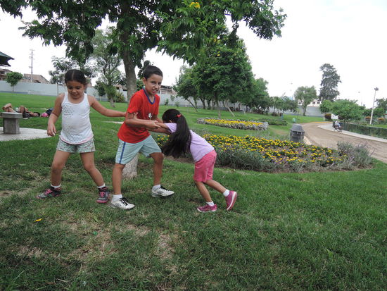 Die Kids haben auch Spass