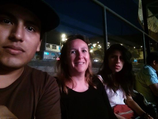 Gabriel, Fiorella y yo