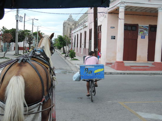 Brotverkaeufer unterwegs