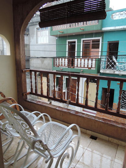 Mein Balkon in der Casa Bernardo