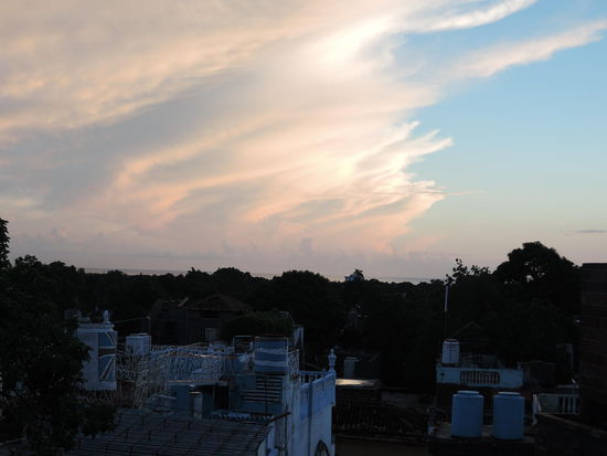 Ausblick von der Dachterasse