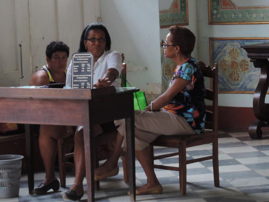 ... beim Kaffeeklatsch...