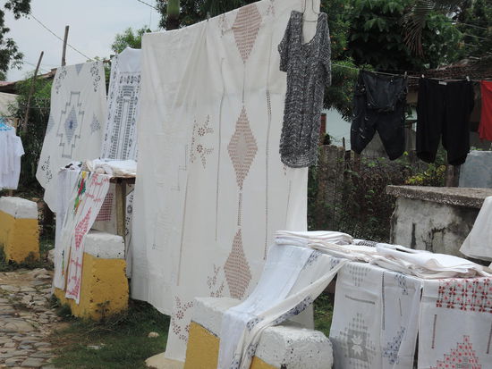 Stickereien der Maedls