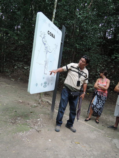 Der Plan, damit man sich nicht verlaeuft...