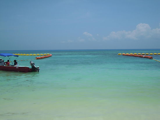 Das Wasser in Playa del Carmen