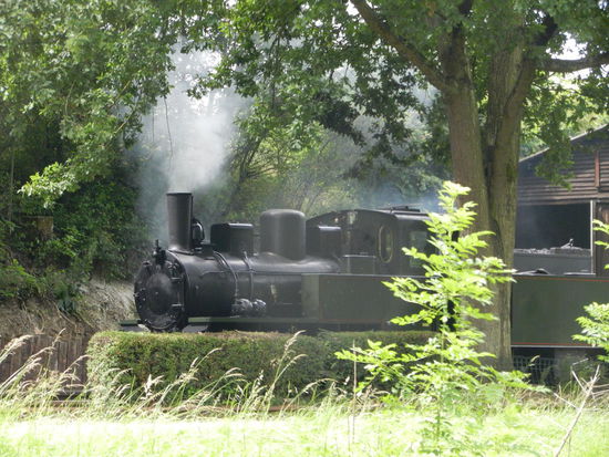 Le p'tit train: Falls das Boot fahren doch nicht so klappen will.