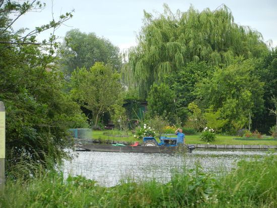 Les Hortillages - die schwimmenden Gärten vor Amiens.