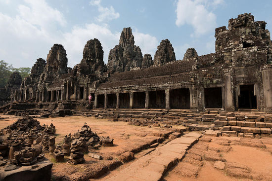 Es ist gar nicht so einfach, ein Tempelanlagen-Foto ohne weitere Touristen hinzubekommen. Hier hat es geklappt 