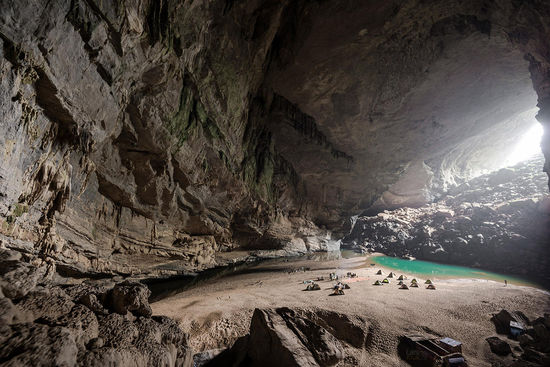 Unser Camp in Hang En.