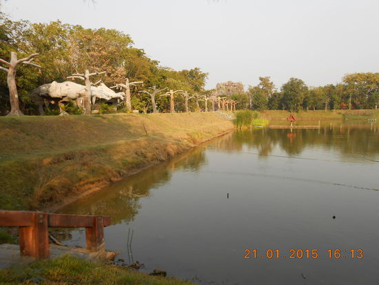 Der große See. Bzw. die Hälfte davon