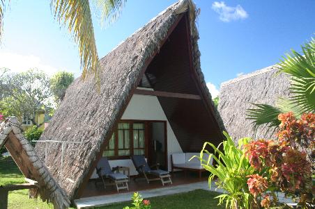 Unser Gartenchallét in der Island Lodge.