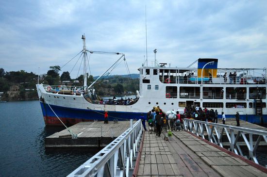 Unser Tagesausflug mit der Ilala auf die Insel Chizumulu startet im Morgengrauen.