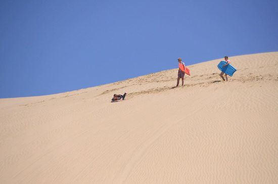 sandboarding (Bild von Tanja Ott  )
