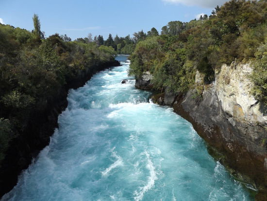 Huka Falls in Taupo